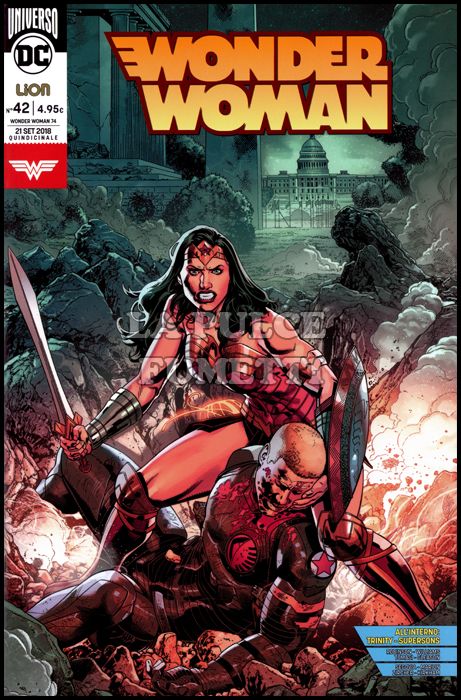 SUPERMAN L'UOMO D'ACCIAIO #    74 - WONDER WOMAN 42